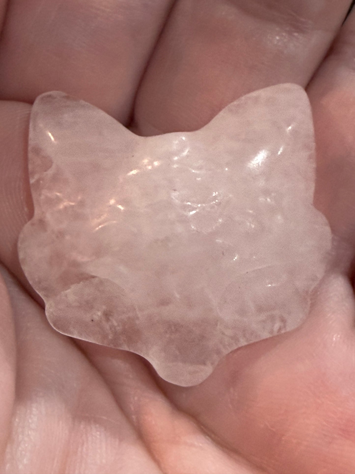 Fox Mask Crystal Carving – 3.5cm – Various Materials