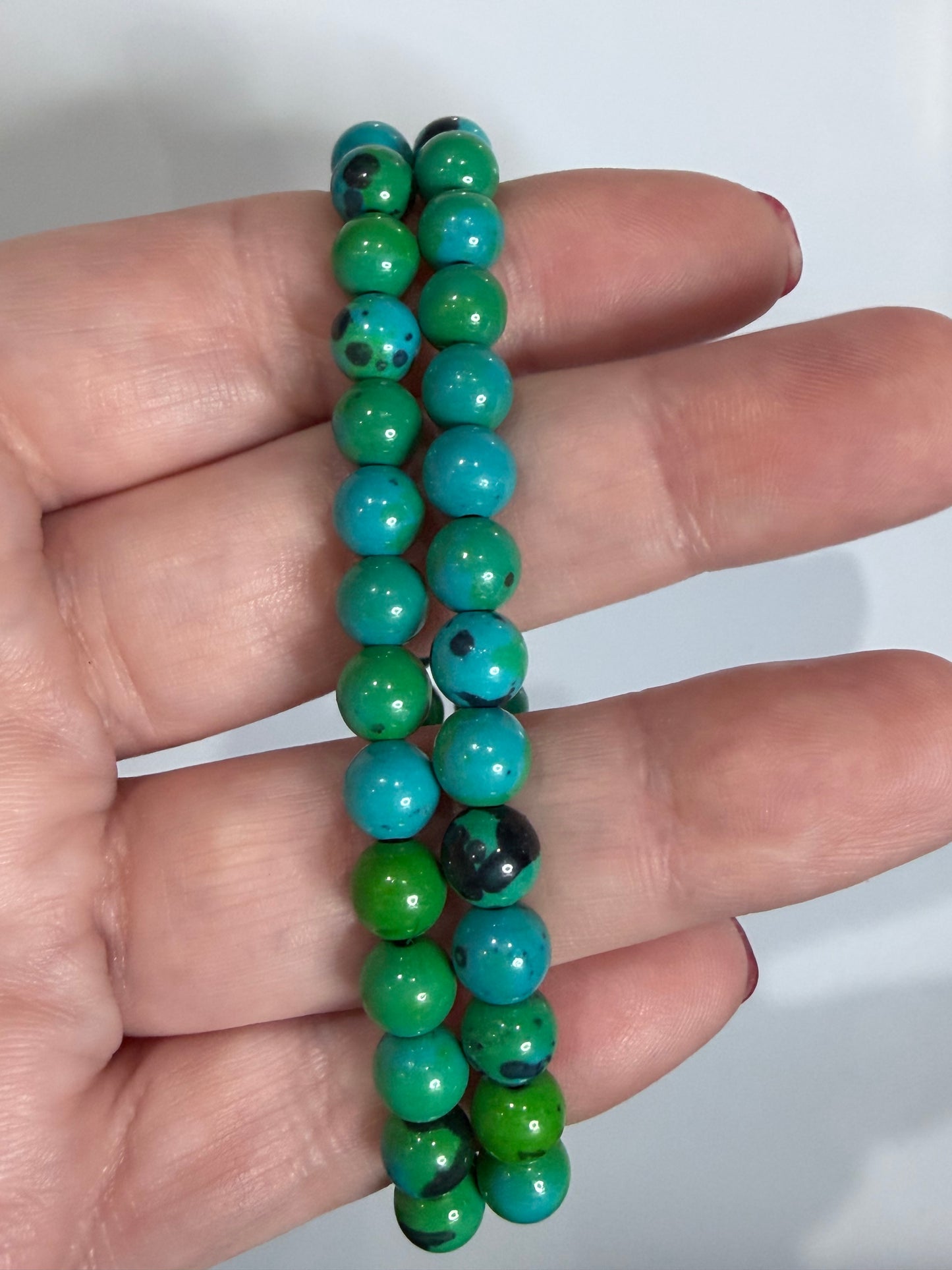 6mm Phoenix Stone Bracelet – Transformation • Emotional Balance • Inner Strength