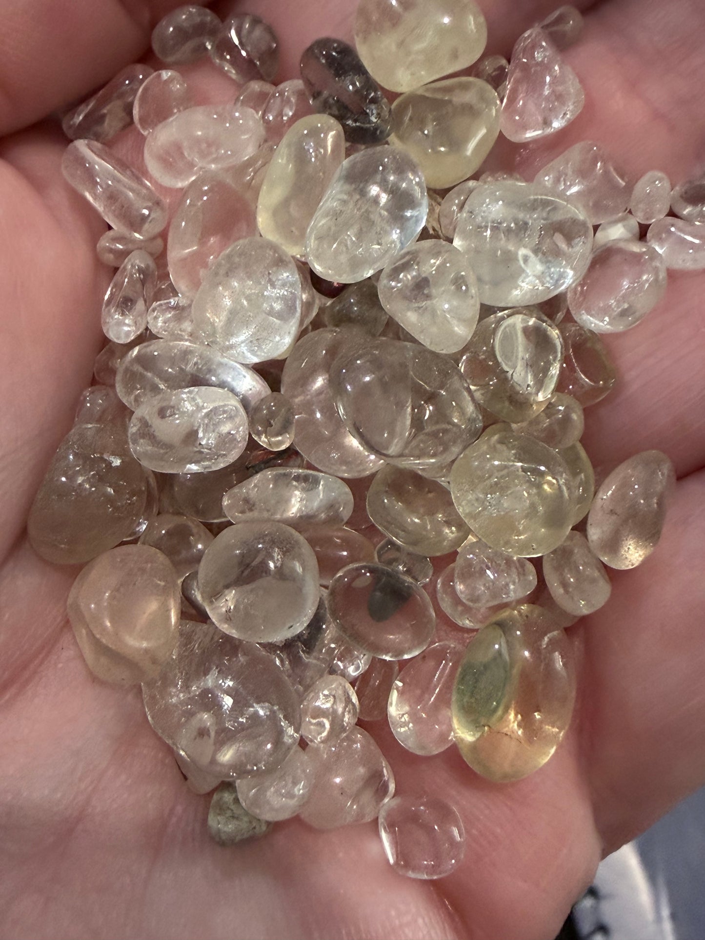 Smokey & Clear Quartz Chips – 50g Bag