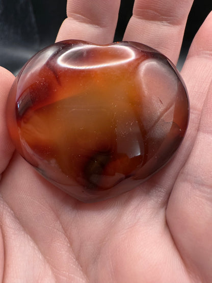 Carnelian Hearts 5cm