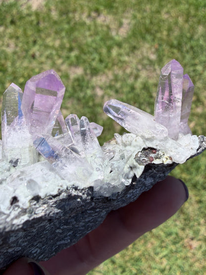 VERA CRUZ AMETHYST CLUSTER ON MATRIX — COLLECTOR PIECE 260g