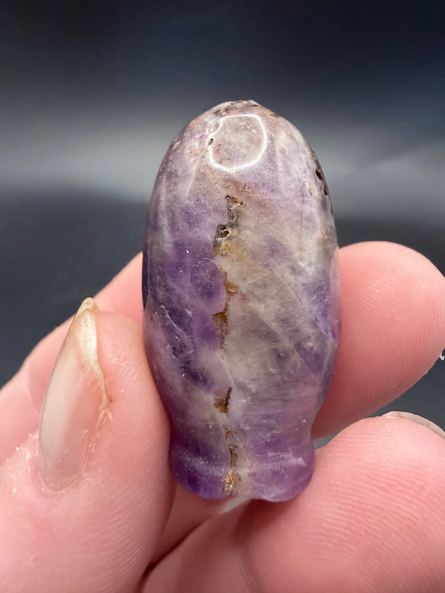 Amethyst Source of Life Carving