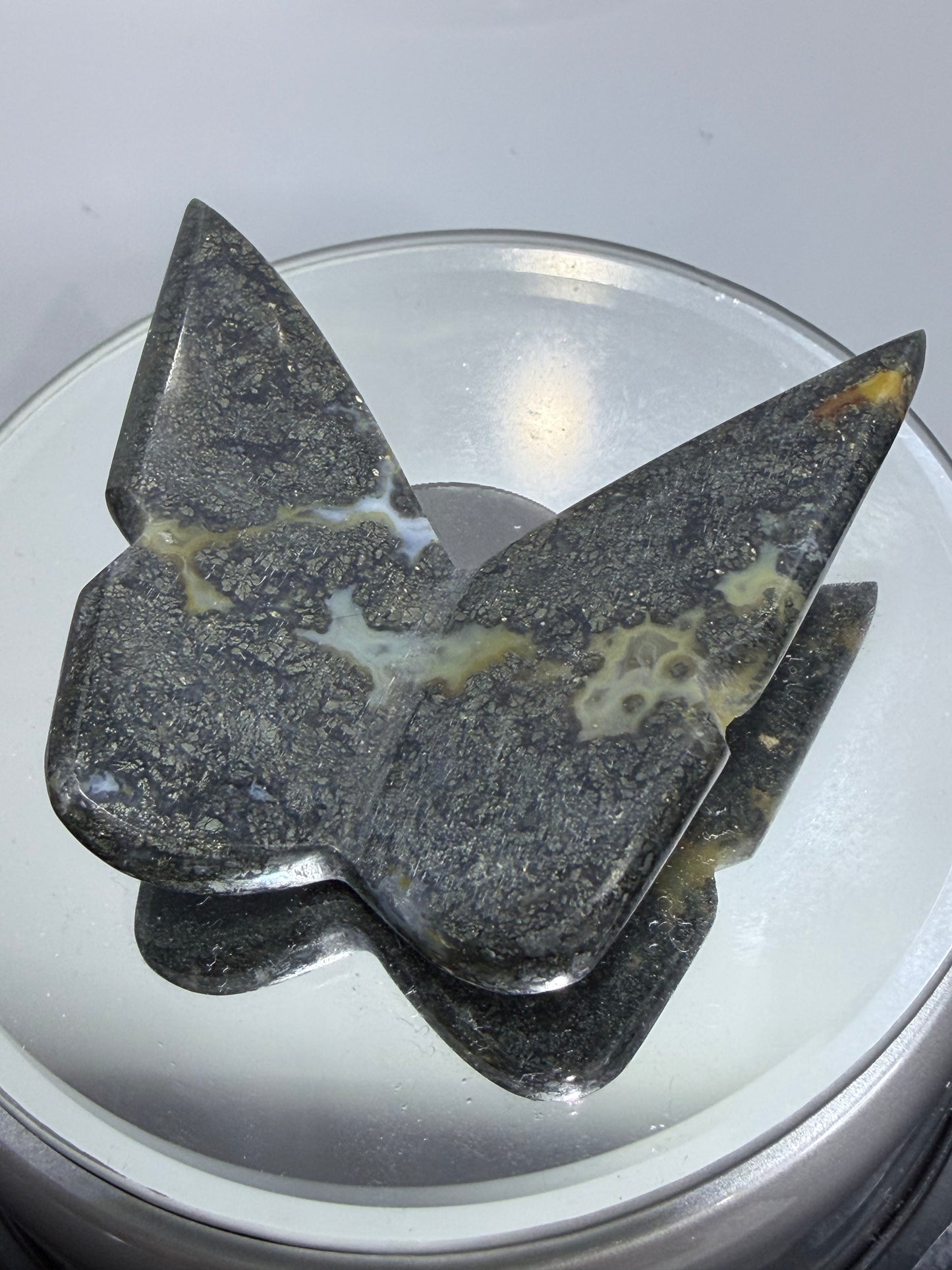 Indonesian Marcasite Butterfly Carving – 5cm (A)