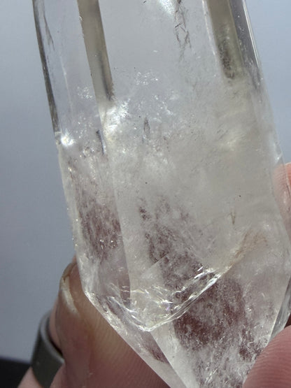 Double Terminated Clear Quartz Point – 7.3cm