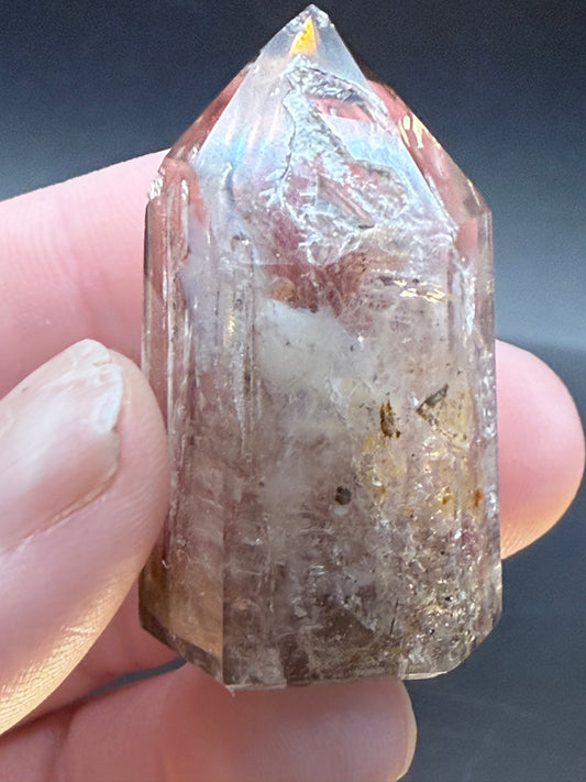 Smoky Quartz Phantom Tower
