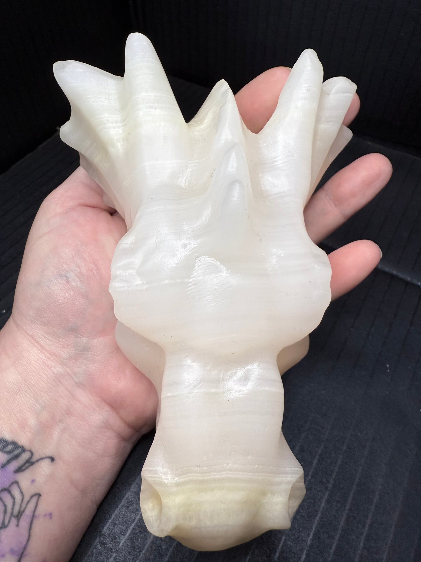 Afghanistan Jade Dragon Head