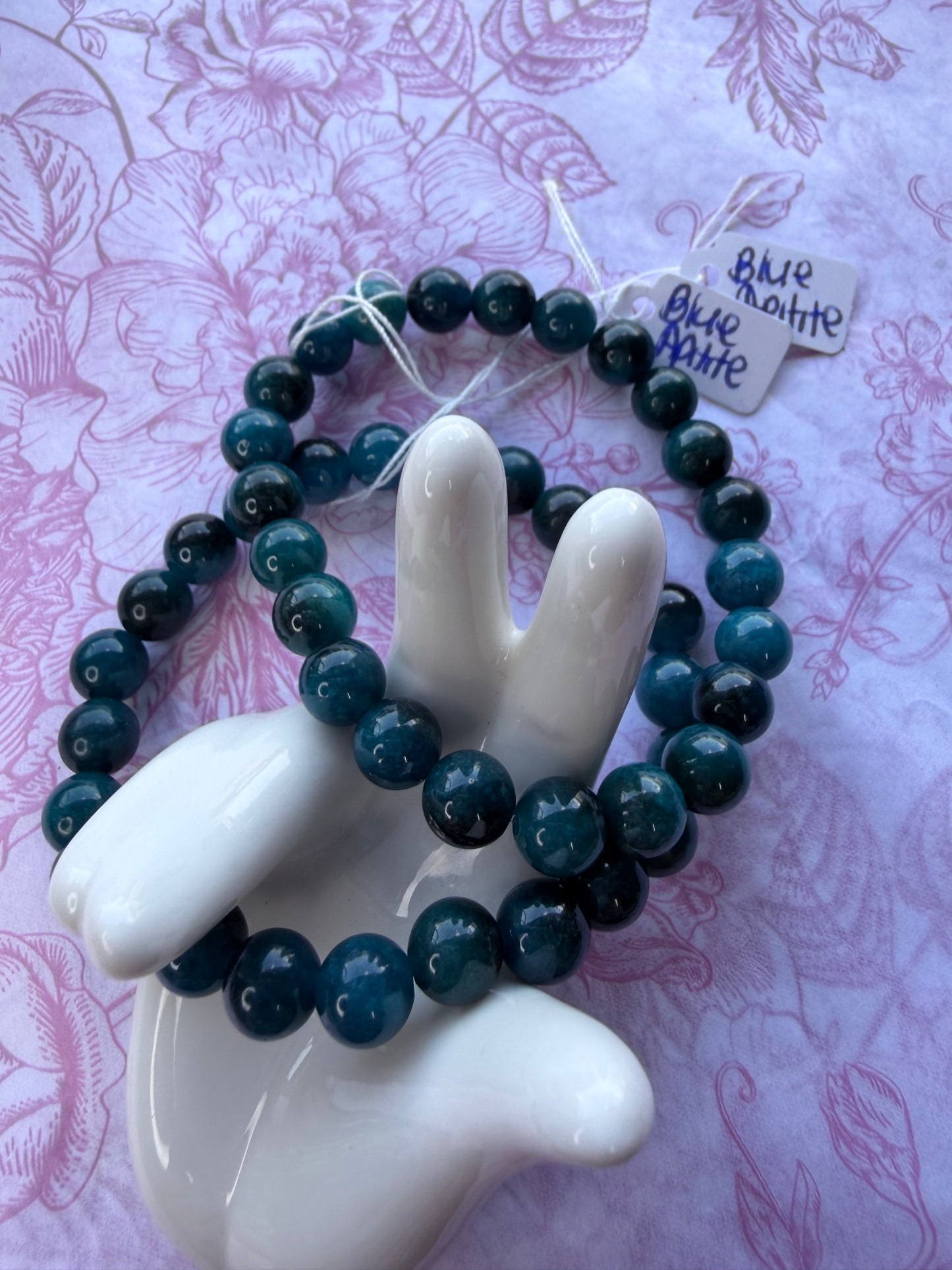 Blue Apatite Bracelet (8mm)