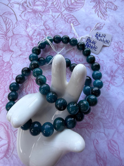 Blue Apatite Bracelet (8mm)