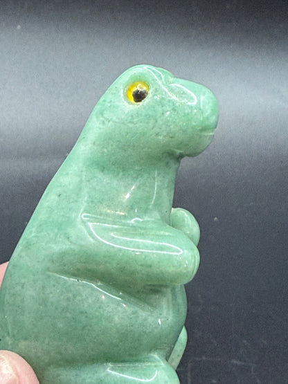 Green Aventurine Dinosaur