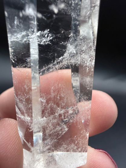 Extra Grade Clear Quartz Tower