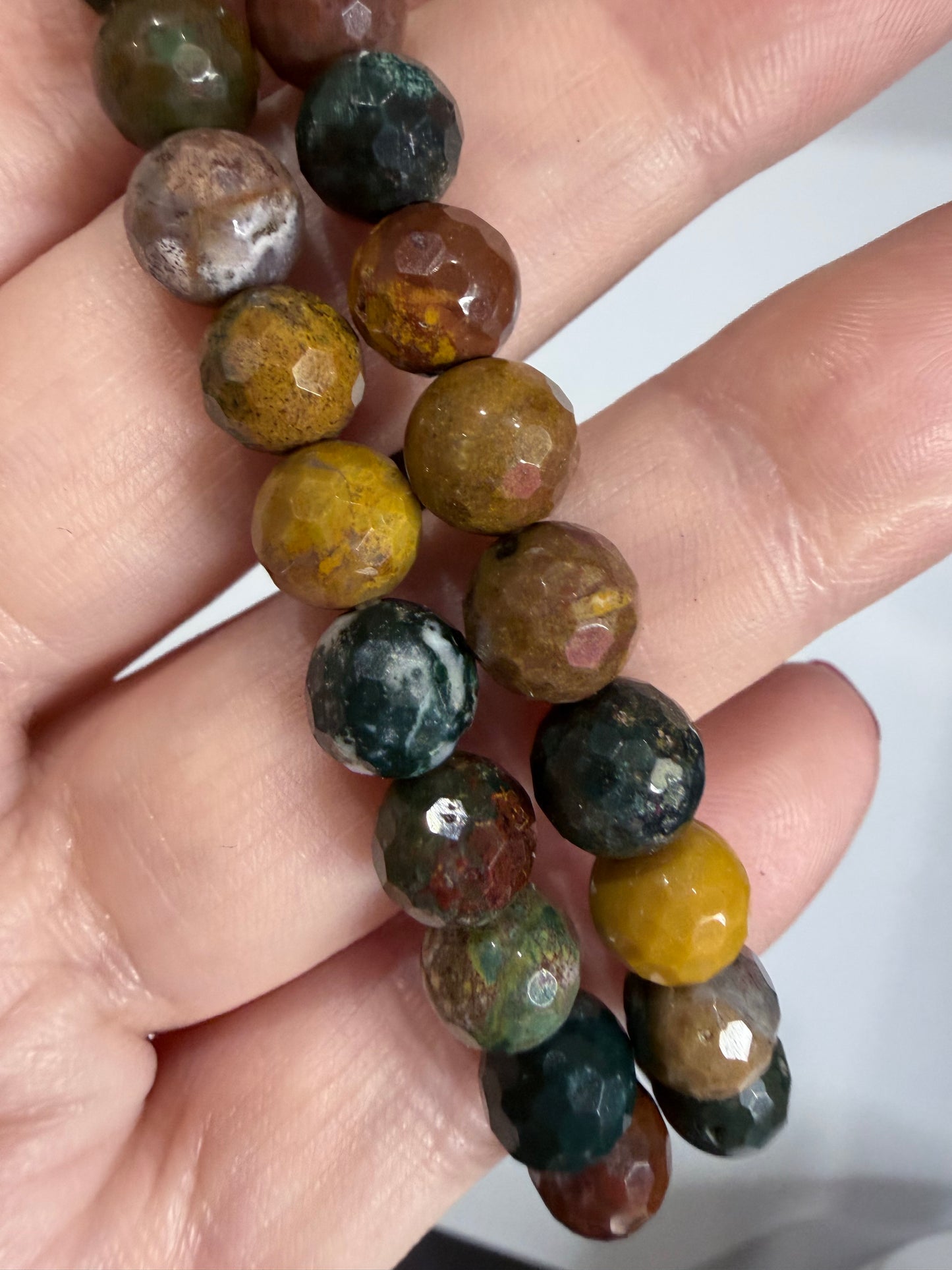 8mm Ocean Jasper Faceted Bracelet

Joy • Positivity • Emotional Healing