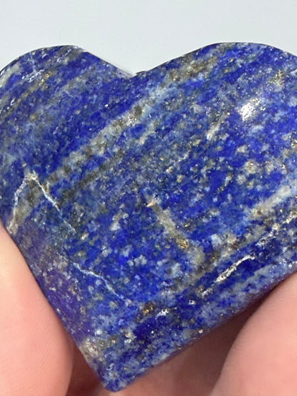 Lapis Lazuli Self-Standing Heart D 5.4cm
