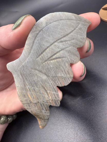 Labradorite Butterfly with Stand