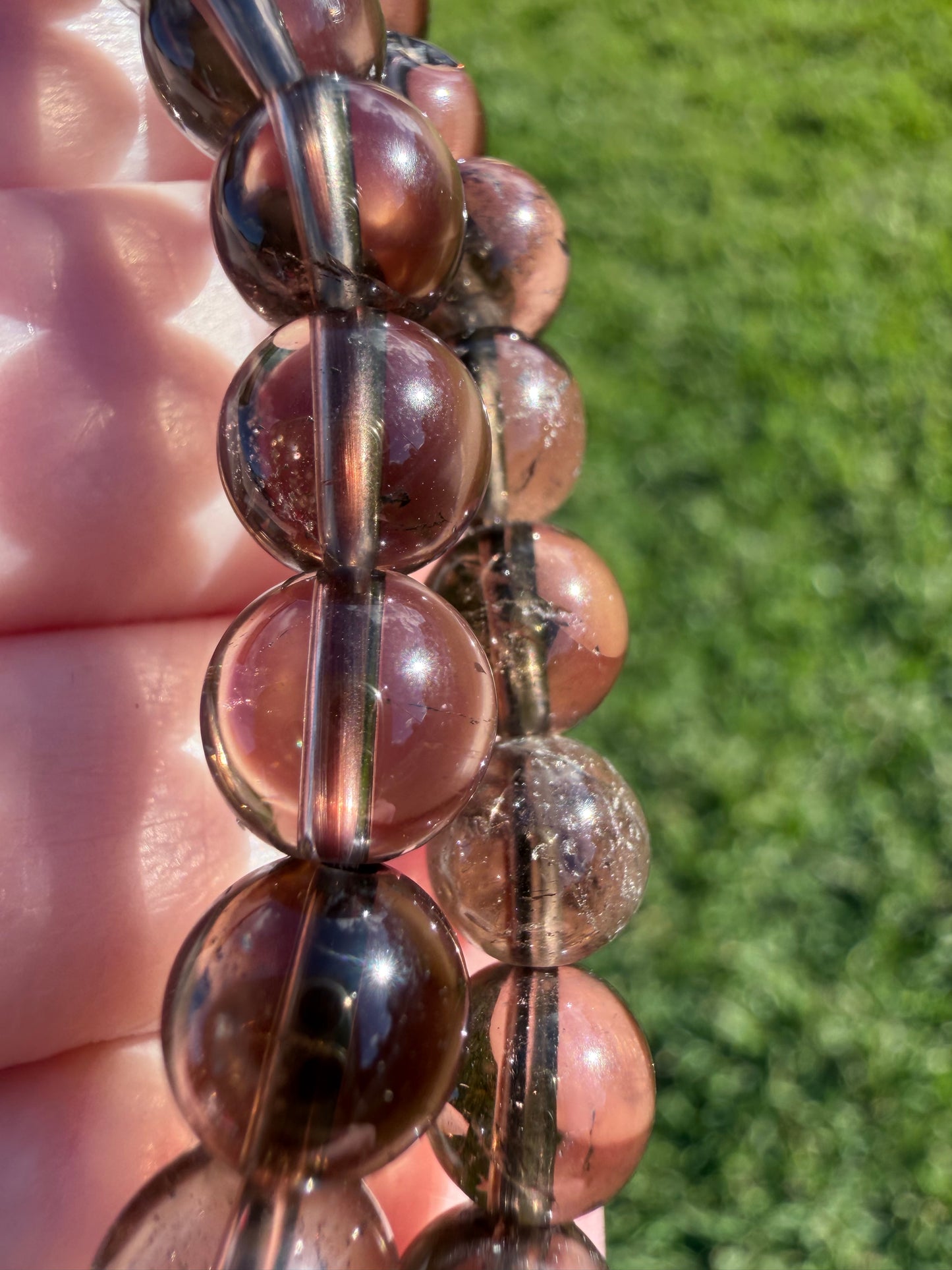 8mm Smoky Quartz Bracelet
