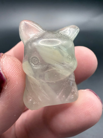Pikachu-Style Crystal Carvings