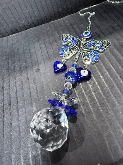Evil Eye Butterfly SunCatcher