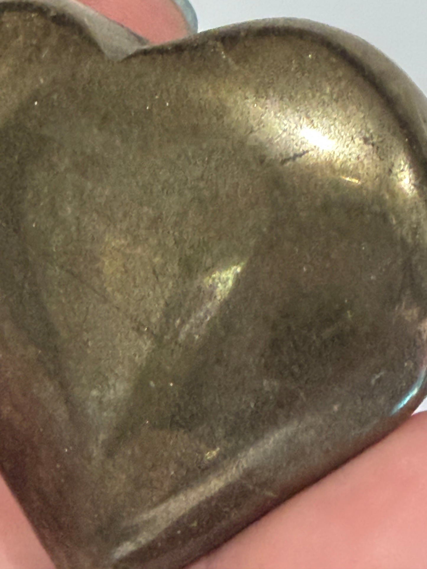 Pyrite Heart with Stand 5.6cm C