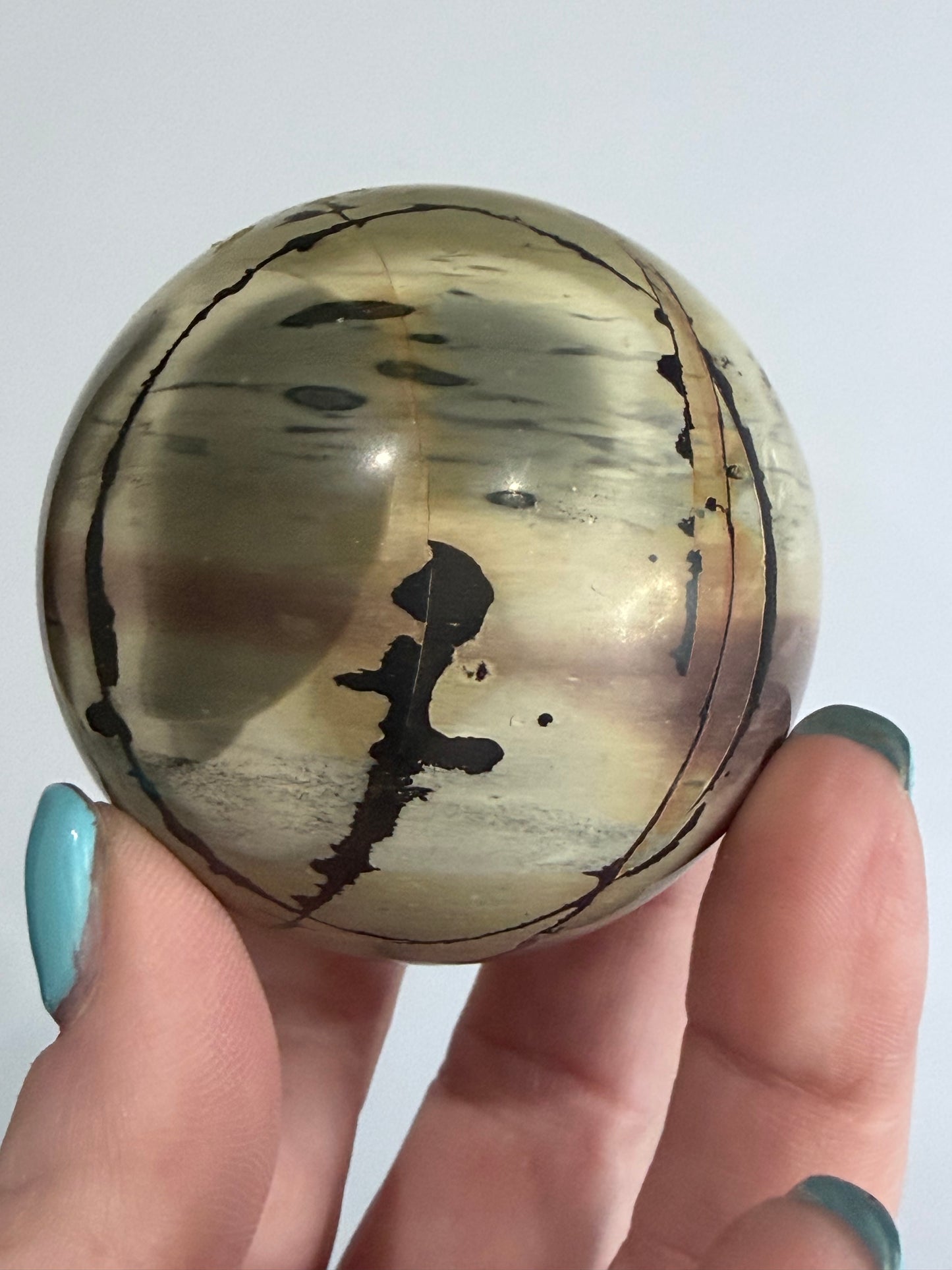 Picture Jasper Sphere – 5.7 cm (253 g) D