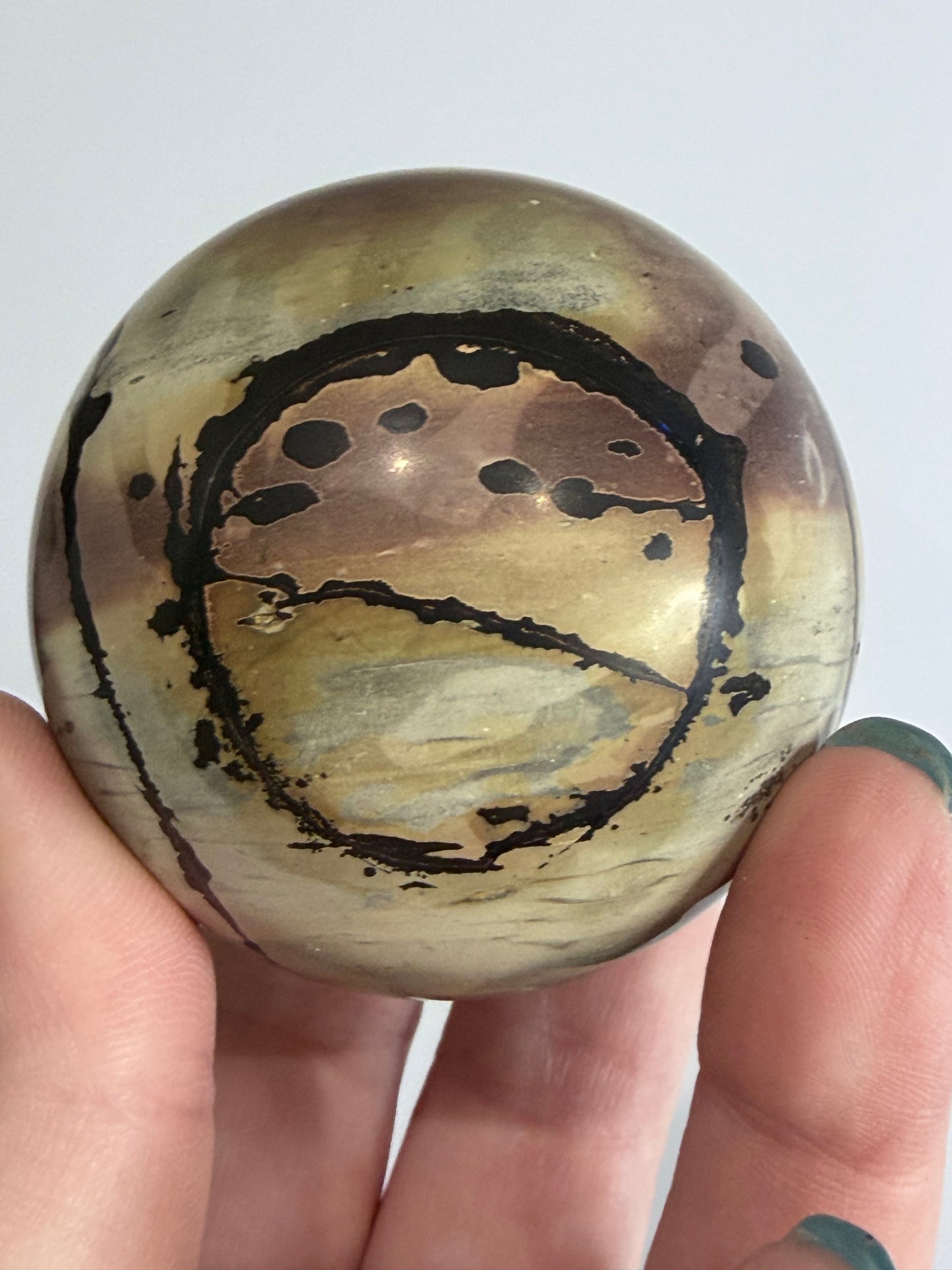 Picture Jasper Sphere – 5.7 cm (253 g) D