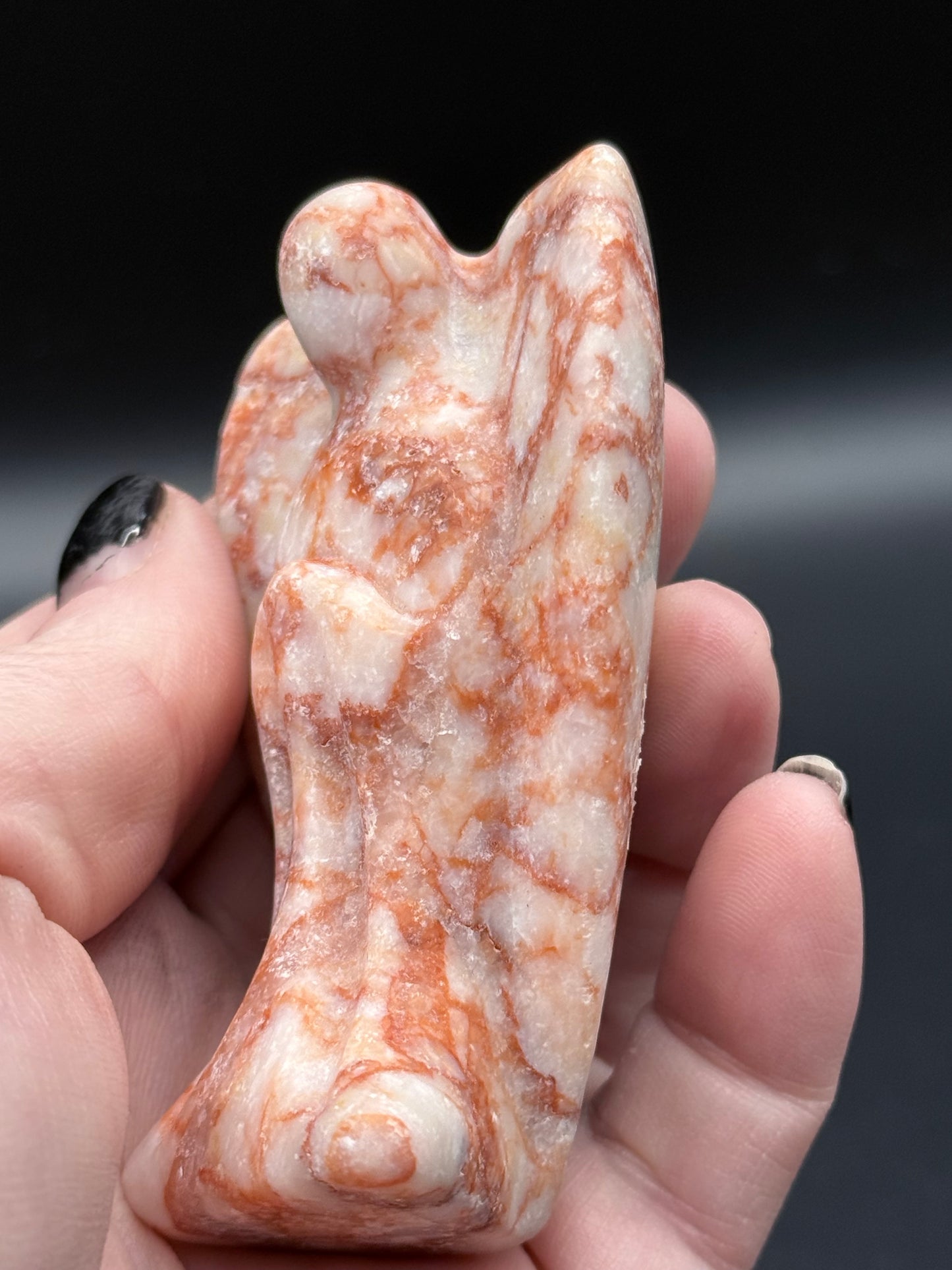 Red Vein Jasper Angel