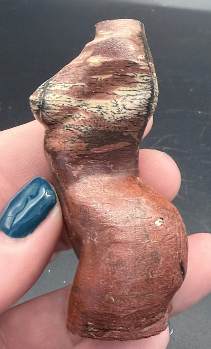 Picture Jasper Goddess Body Carving – Strength • Grounding • Earth Connection