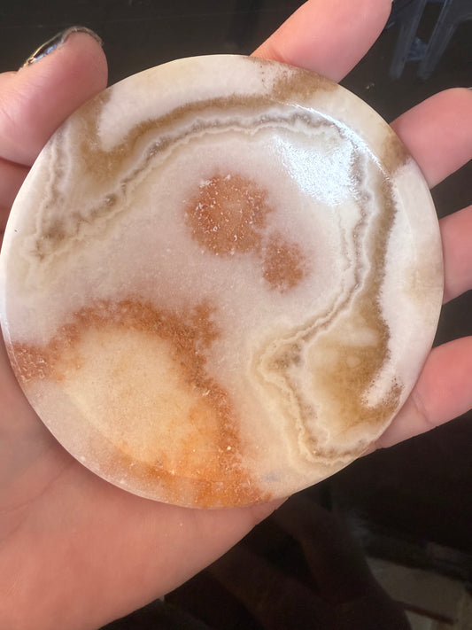 Aragonite Plate 10cm