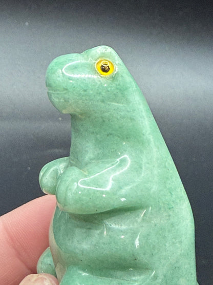 Green Aventurine Dinosaur