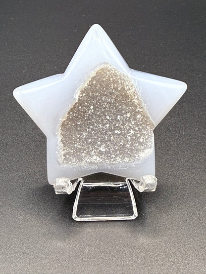 Druzy Agate Star
