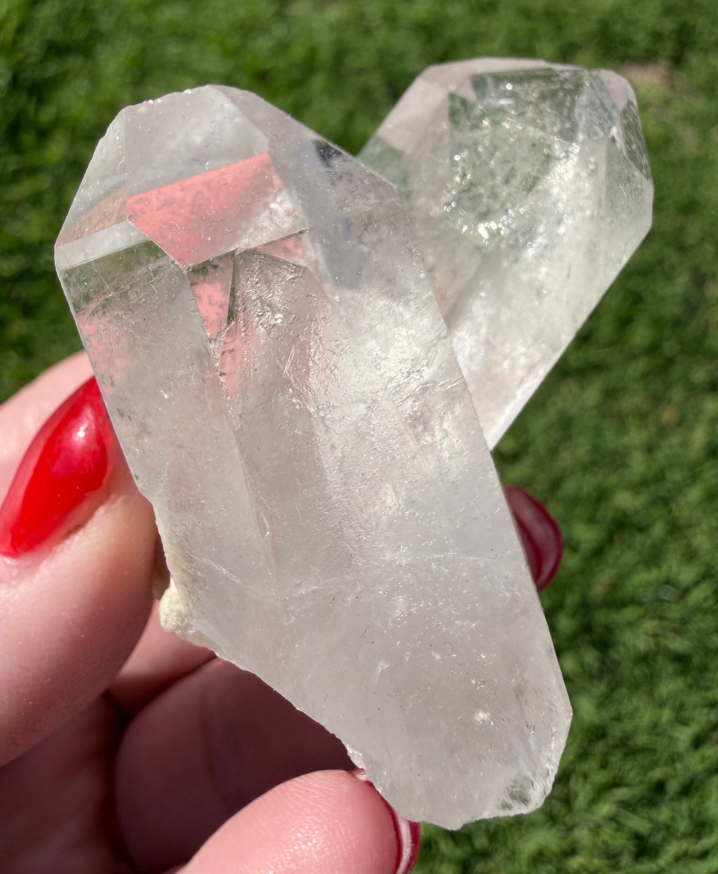 Clear Quartz Double Point Formation – 66g
