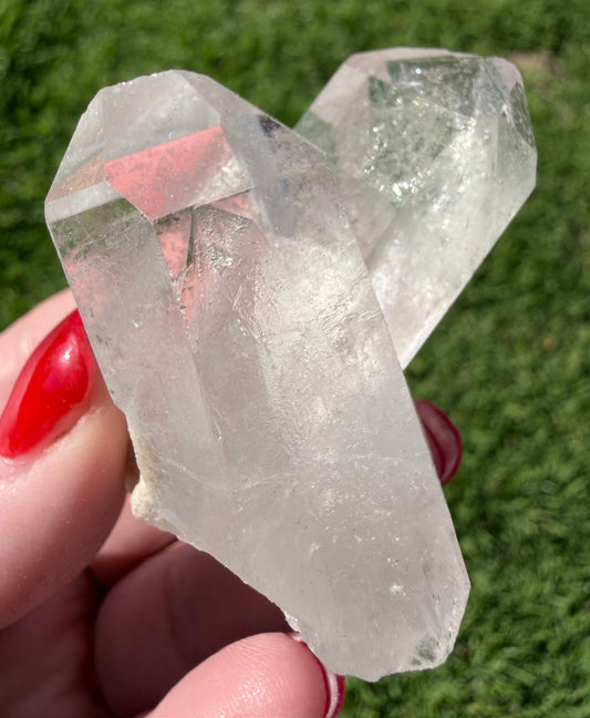 Clear Quartz Double Point Formation – 66g