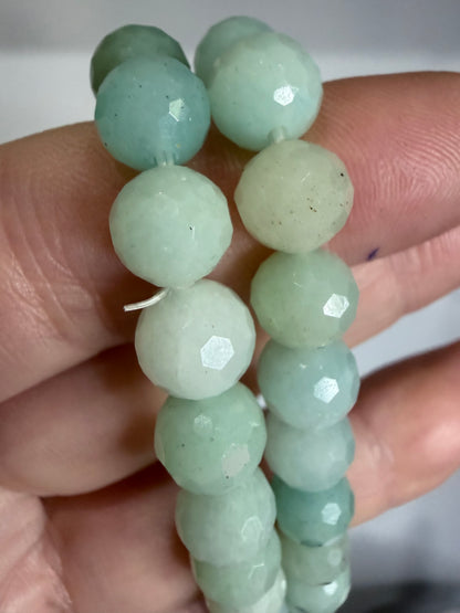 8mm Amazonite Faceted Bracelet

Calming Energy • Communication • Emotional Balance