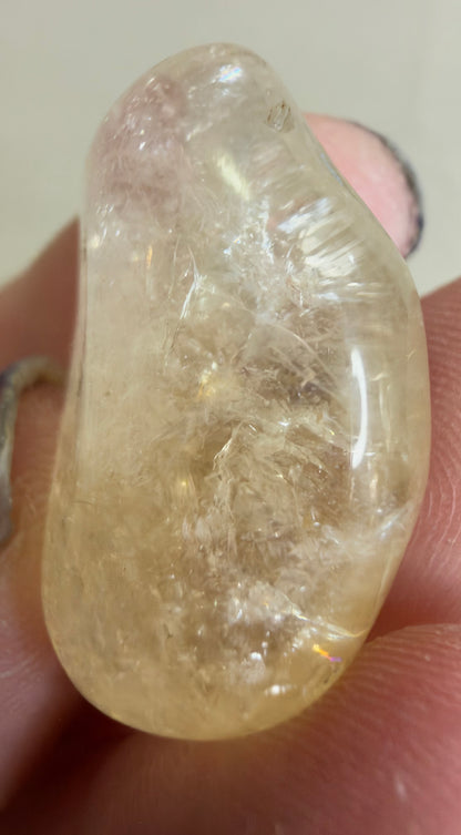 Brazilian Citrine Tumble Stone – Intuitively Chosen