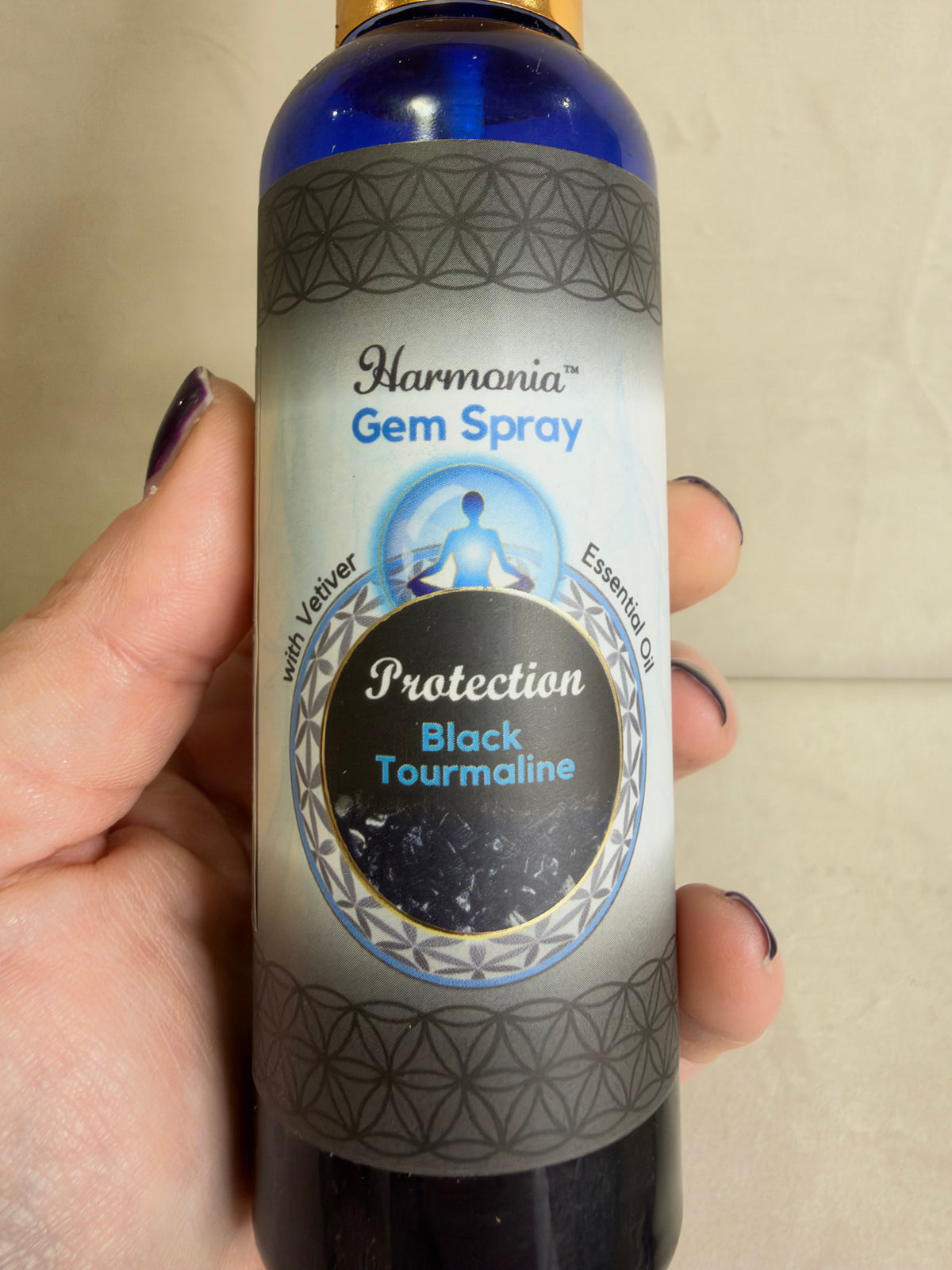 Harmonia Black Tourmaline Protection Gem Spray – 148 mL