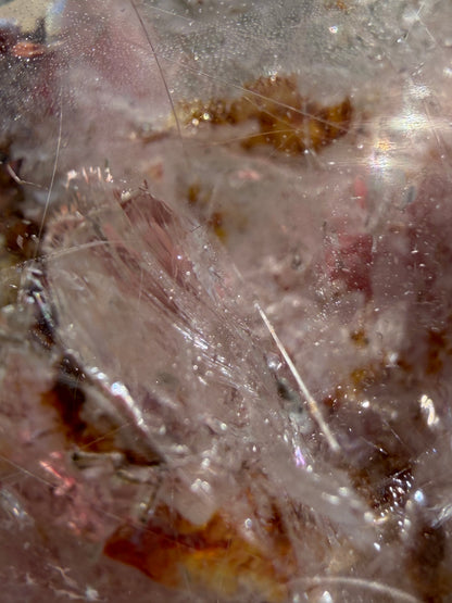 Included Clear Quartz Freeform – Madagascar Origin | Natural Inclusions | 135g