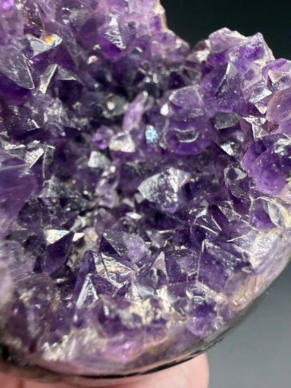 Amethyst Geode Sphere – A Grade D