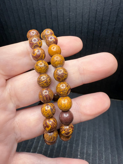 Elephant Skin Jasper 8mm Bracelet