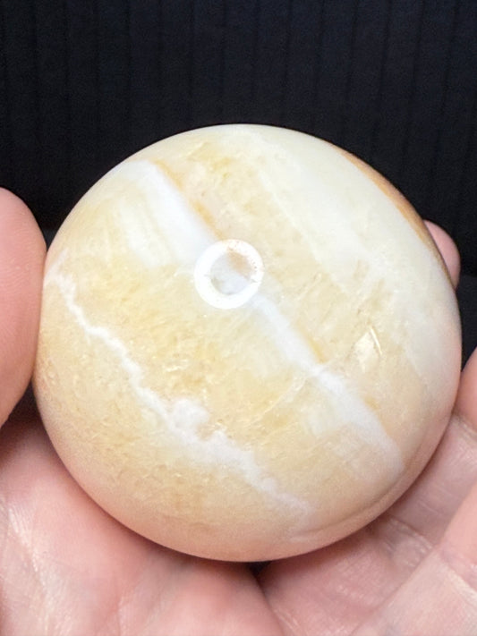 Orange Calcite Sphere