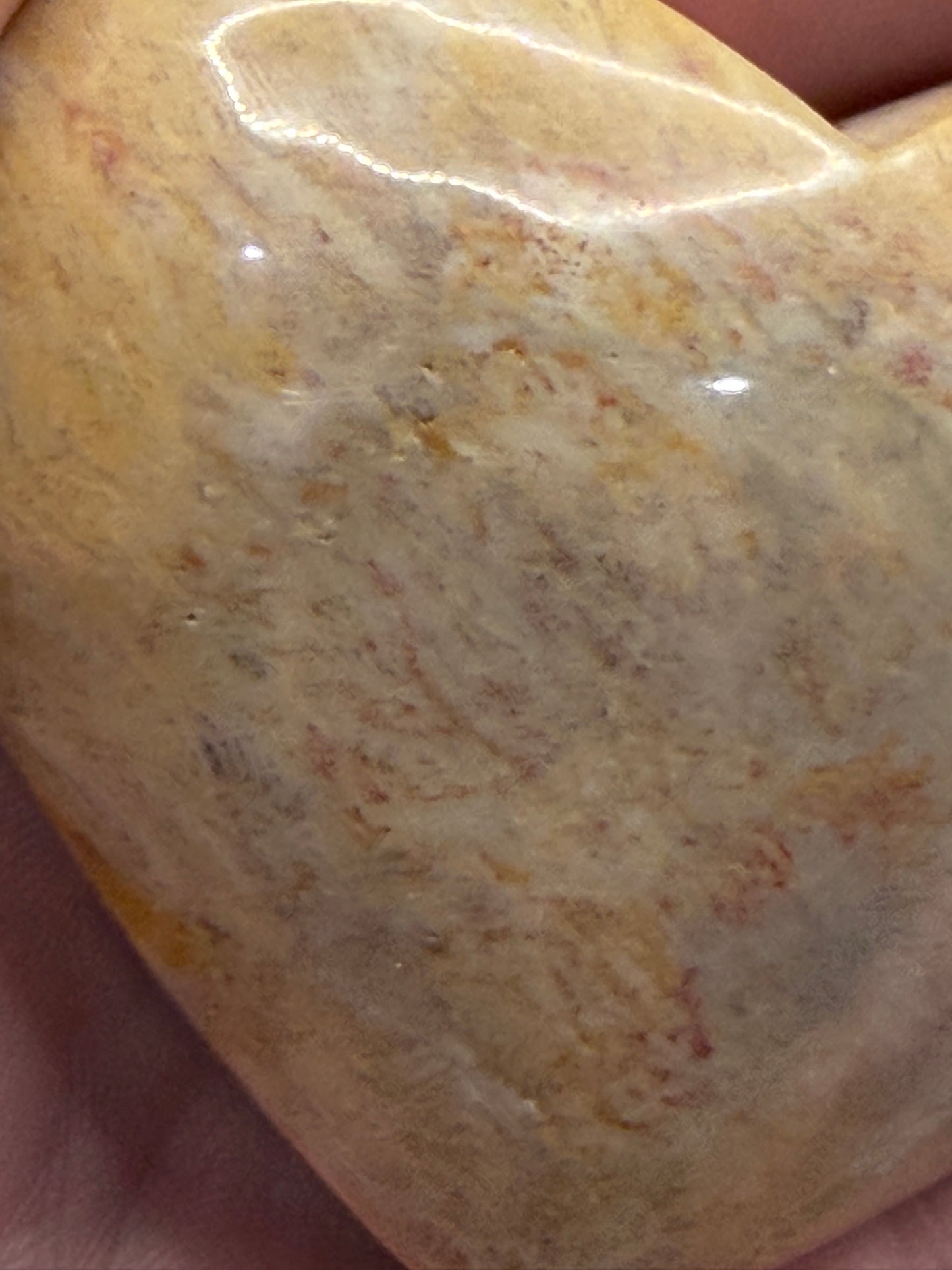 Fossil Coral Heart (85g) – Cream & Honey