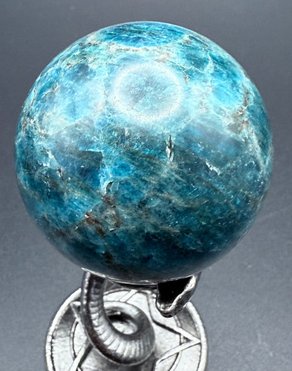 Blue Apatite Sphere 4.2cm