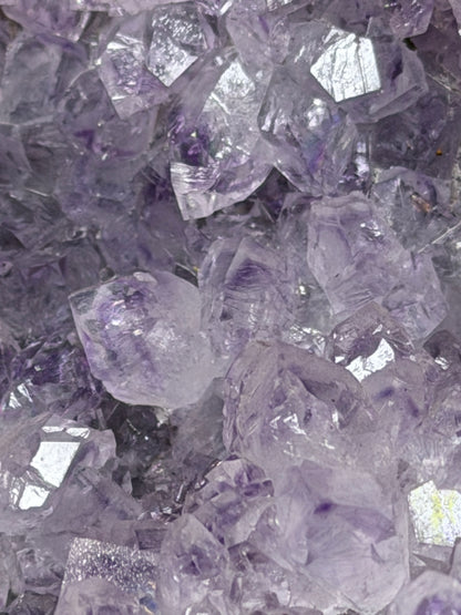 Phantom Amethyst Geode on Stand | Natural Brazilian Display Crystal | 1.5kg