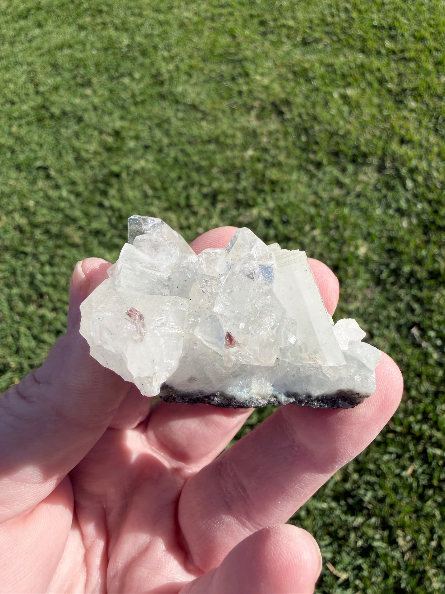 Jalgaon Apophyllite with White Stilbite & Chalcedony | 51g