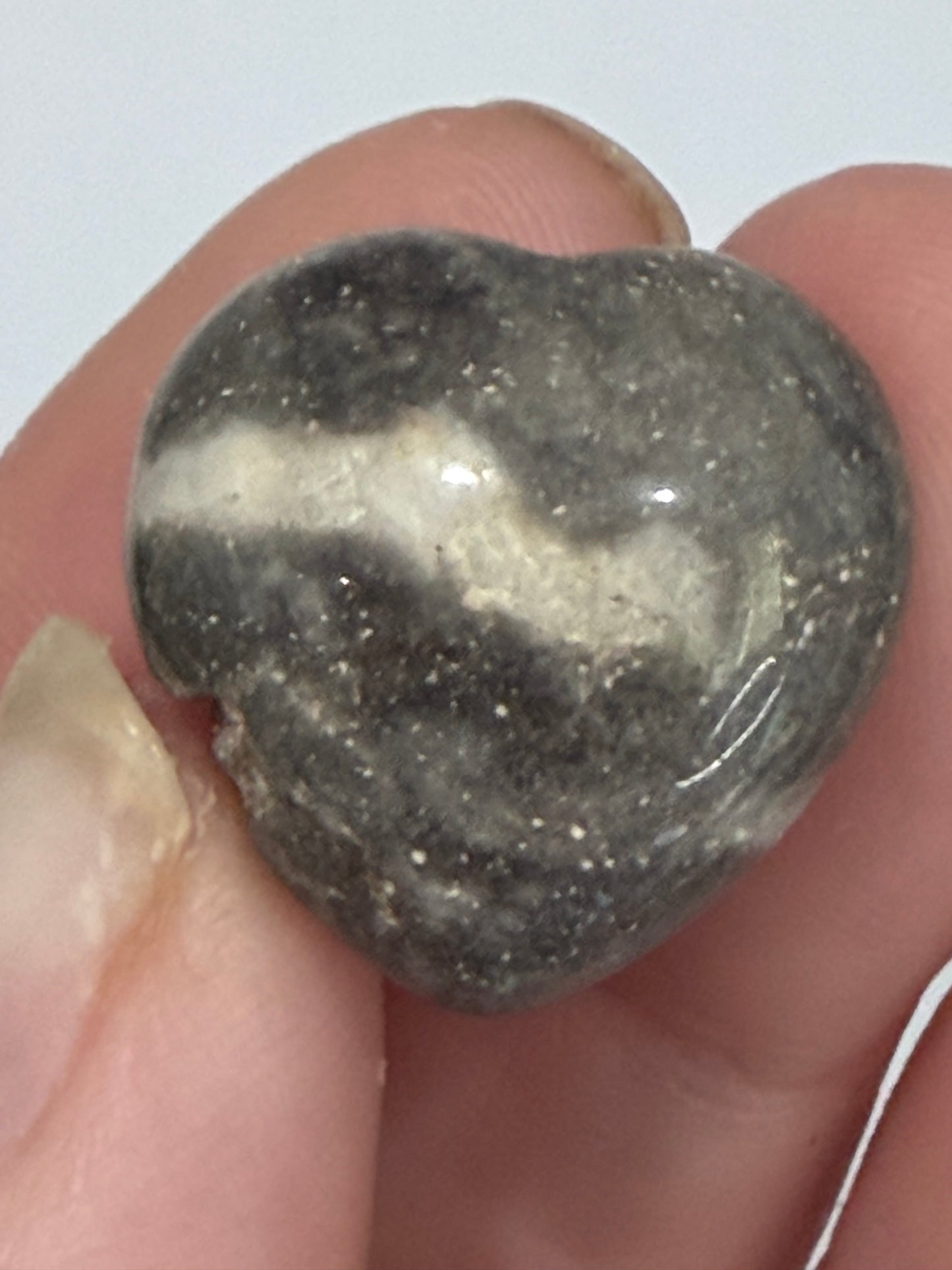 2cm Mini Crystal Puffy Hearts