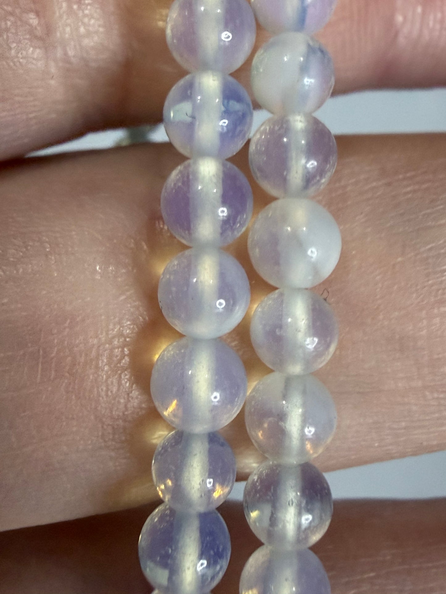 4mm Opalite Bracelet –

Supports Communication
