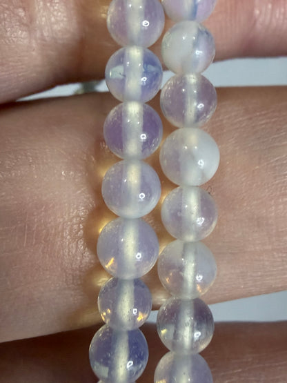 4mm Opalite Bracelet –

Supports Communication