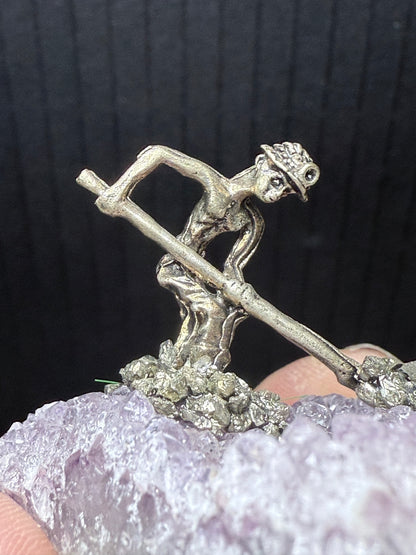 Pyrite Miner - Crystal wonderland By Lisa