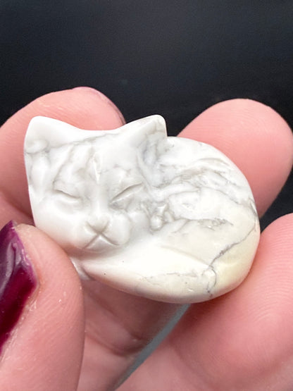 Sleeping Crystal Cats – Peace, Comfort & Protection