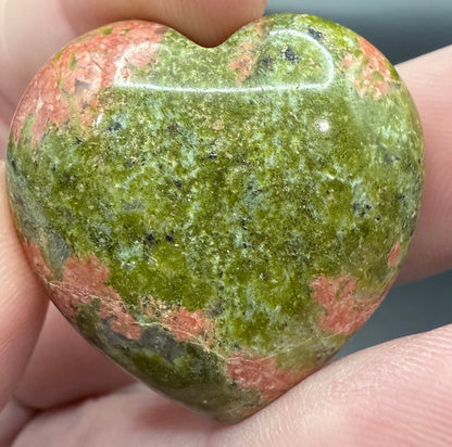 Unakite Heart – 3 cm