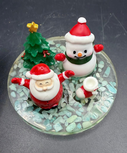 Christmas Resin Mini Scene