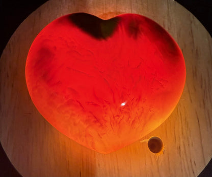 Carnelian Heart – 6cm