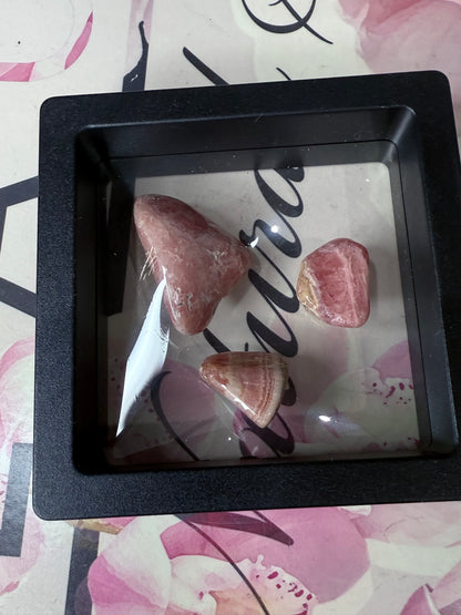 High Quality RHODOCHROSITE Tumbles in Frame